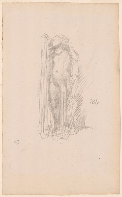 Modell Drapering av James Abbott McNeill Whistler