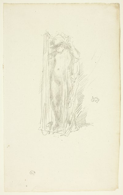 Modell Drapering av James Abbott McNeill Whistler