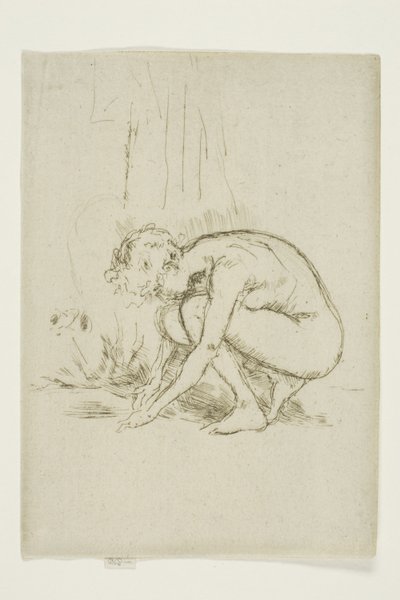 Modell Böjd av James Abbott McNeill Whistler
