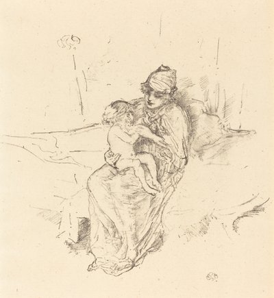 Mor och barn, nr 1 av James Abbott McNeill Whistler