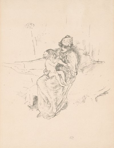 Mor och barn, nr 1 av James Abbott McNeill Whistler