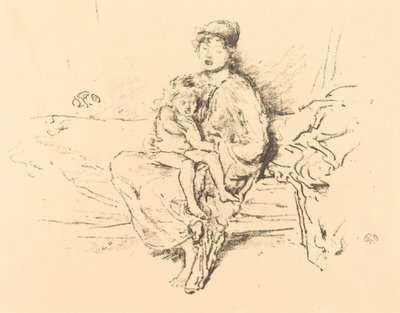 Mor och barn, nr 2 av James Abbott McNeill Whistler