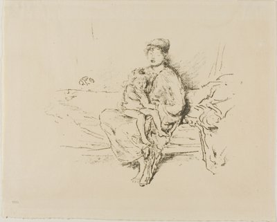 Mor och barn, nr 2 av James Abbott McNeill Whistler