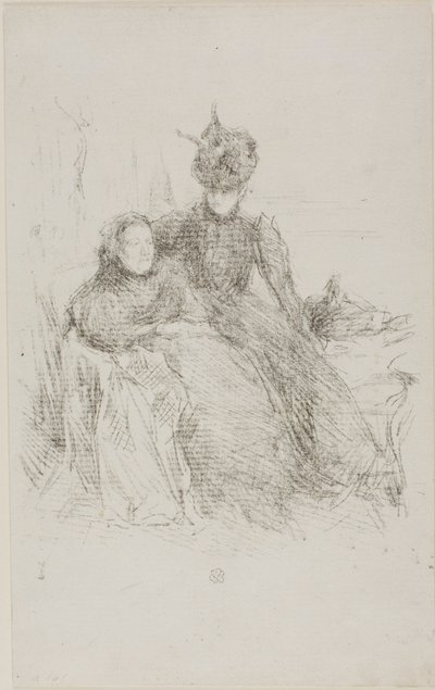 Mor och dotter av James McNeill Whistler