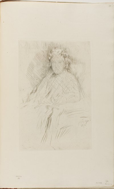Mrs Leyland, Sr. av James Abbott McNeill Whistler