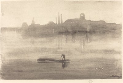Nocturne av James Abbott McNeill Whistler