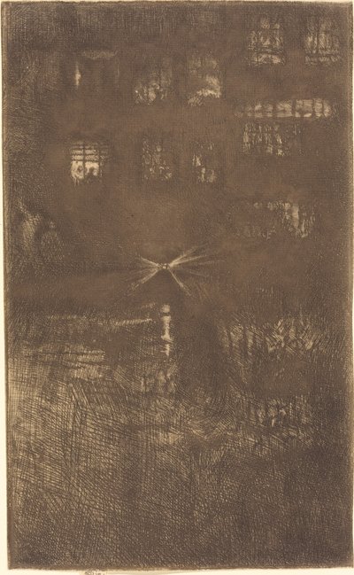 Nocturne: Danshuset av James Abbott McNeill Whistler