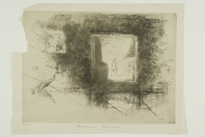 Nocturne: Ugn av James Abbott McNeill Whistler