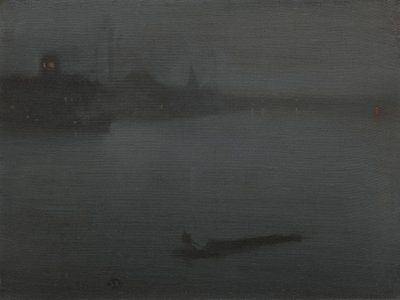 Nocturne i blått och silver av James Abbott McNeill Whistler