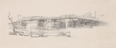 Old Battersea Bridge, nr 2 av James Abbott McNeill Whistler