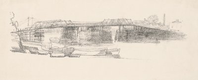 Old Battersea Bridge, nr 2 av James Abbott McNeill Whistler