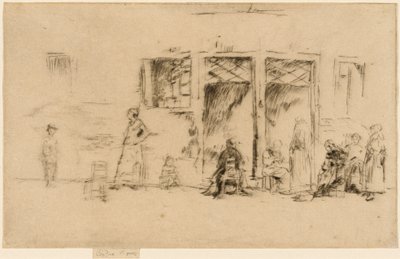 Gamla kvinnor av James Abbott McNeill Whistler