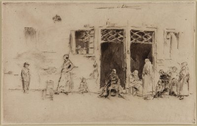 Gamla kvinnor av James Abbott McNeill Whistler
