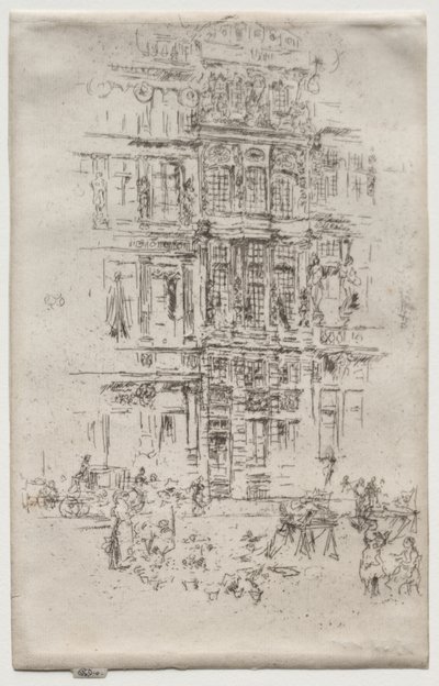 Palats, Bryssel av James McNeill Whistler