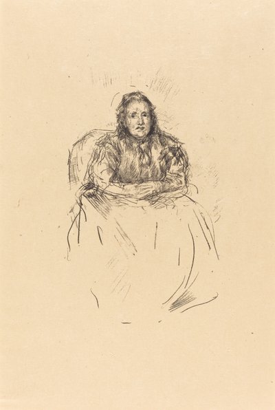 Porträttstudie: Mrs Philip av James Abbott McNeill Whistler