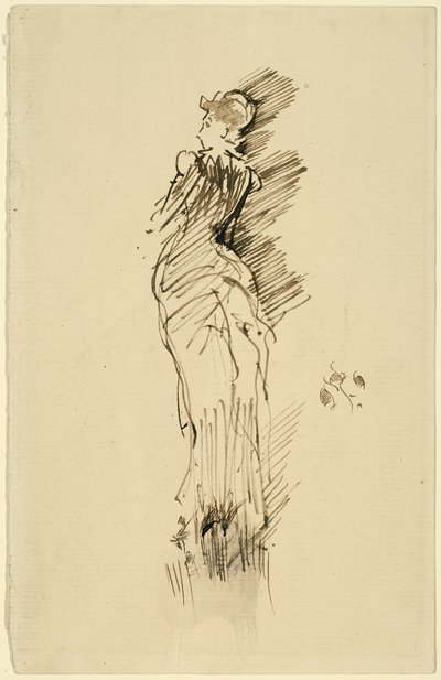 Porträtt av Miss Maud Franklin av James McNeill Whistler