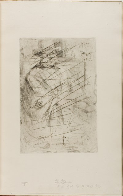 Porträtt av en man av James Abbott McNeill Whistler