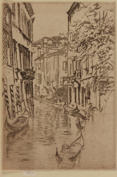Tyst kanal av James Abbott McNeill Whistler