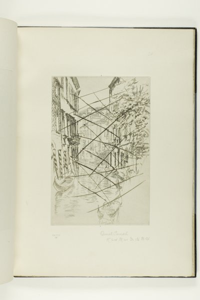 Den lugna kanalen av James McNeill Whistler