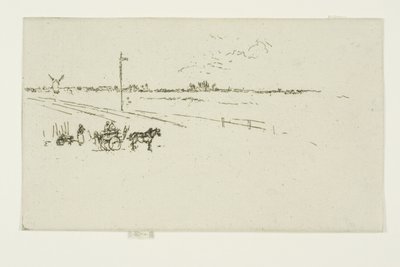 Järnvägsstation, Voves av James Abbott McNeill Whistler