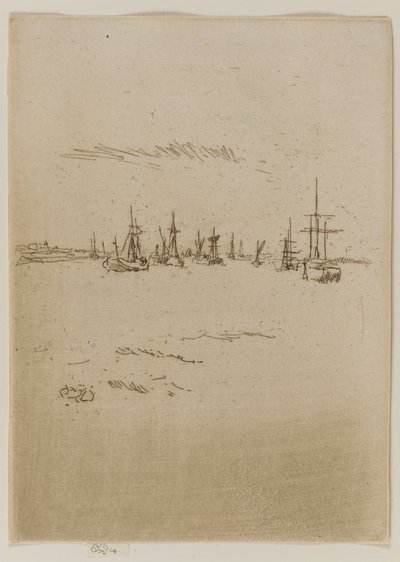 Återvänd till Tilbury av James Abbott McNeill Whistler
