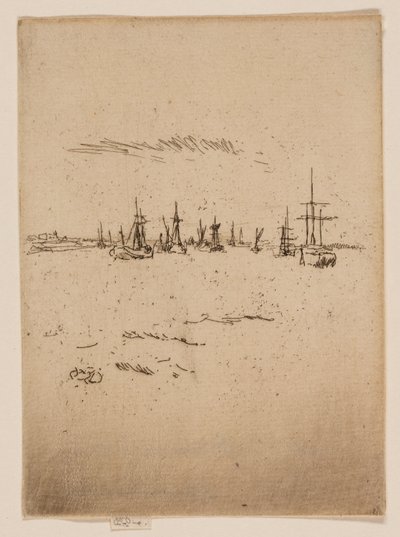 Återvänd till Tilbury av James Abbott McNeill Whistler