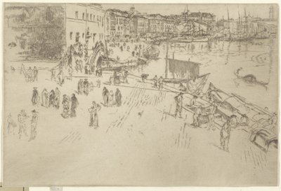 Riva, nr 1 av James Abbott McNeill Whistler