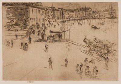 Riva, nr 2 av James Abbott McNeill Whistler