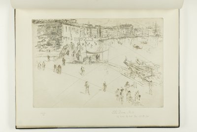 Riva, nr 2 av James McNeill Whistler