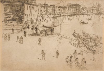 Riva, nr 2 av James McNeill Whistler