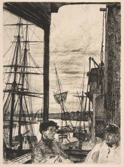 Rotherhithe (Wapping) av James McNeill Whistler