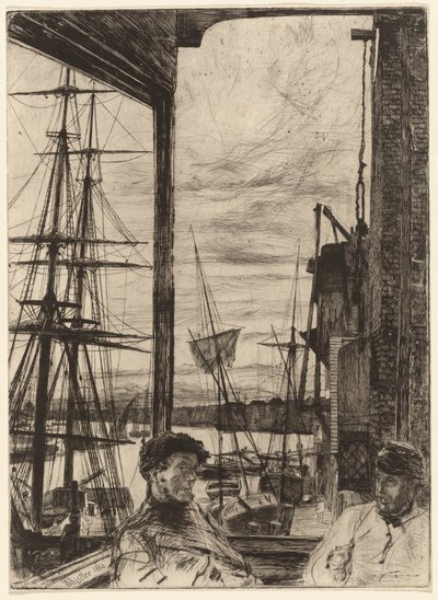 Rotherhithe av James Abbott McNeill Whistler