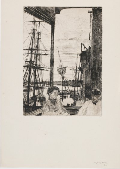 Rotherhithe av James Abbott McNeill Whistler