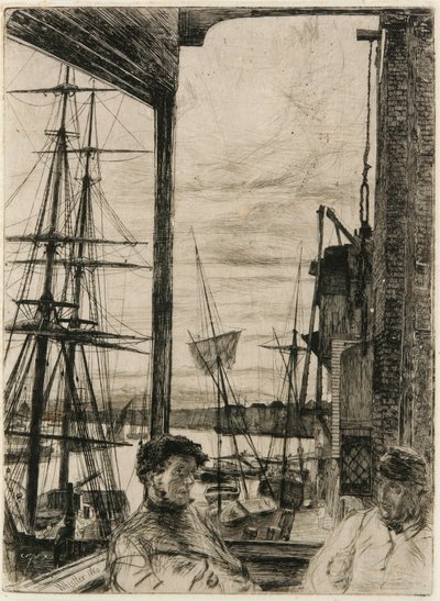 Rotherhithe av James Abbott McNeill Whistler