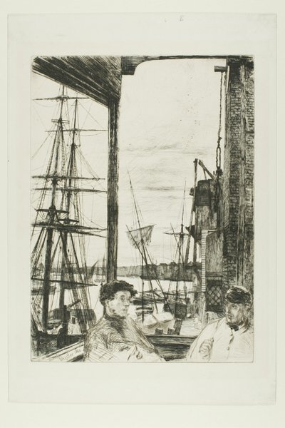 Rotherhithe av James Abbott McNeill Whistler
