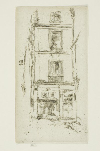 Rue des Bons Enfants, Tours av James McNeill Whistler