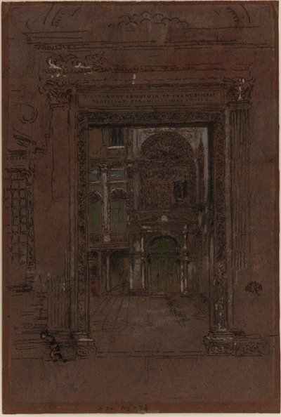 Aposteln Johannes och evangelisterna av James Abbott McNeill Whistler