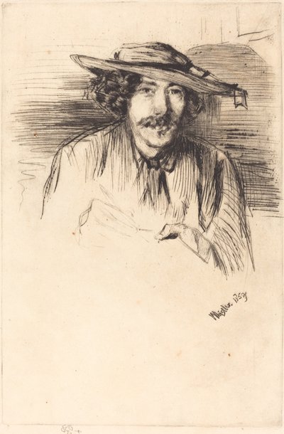 Självporträtt av James Abbott McNeill Whistler