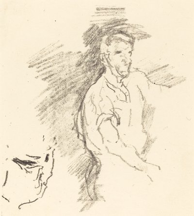 Skiss av en smed av James Abbott McNeill Whistler
