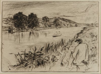 Skissning av James Abbott McNeill Whistler
