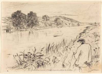 Skissering, nr 1 av James McNeill Whistler