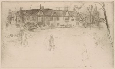 Speke Hall av James Abbott McNeill Whistler