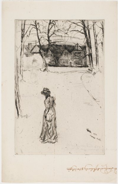 Speke Hall: Avenyn av James Abbott McNeill Whistler