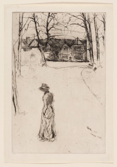 Speke Hall: Avenyn av James Abbott McNeill Whistler