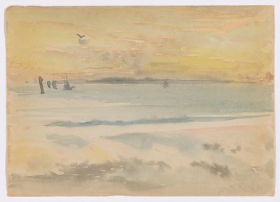 St. Ives: Solnedgång av James Abbott McNeill Whistler
