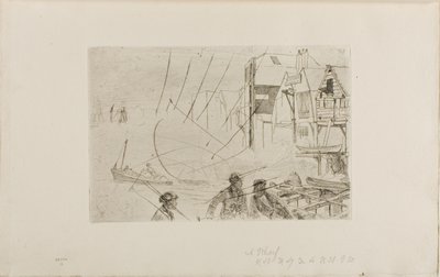 Stevens båtvarv av James McNeill Whistler