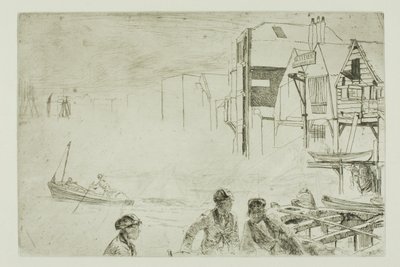 Stevens båtvarv av James McNeill Whistler