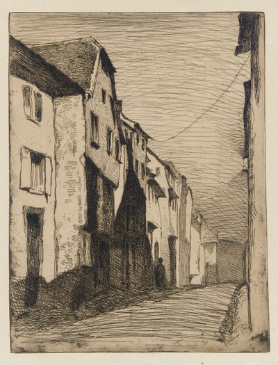 Gatan vid Saverne av James Abbott McNeill Whistler