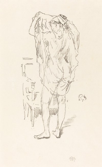 Studie av James Abbott McNeill Whistler