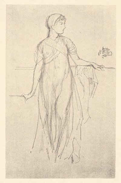 Studie, klassisk figur av James Abbott McNeill Whistler
